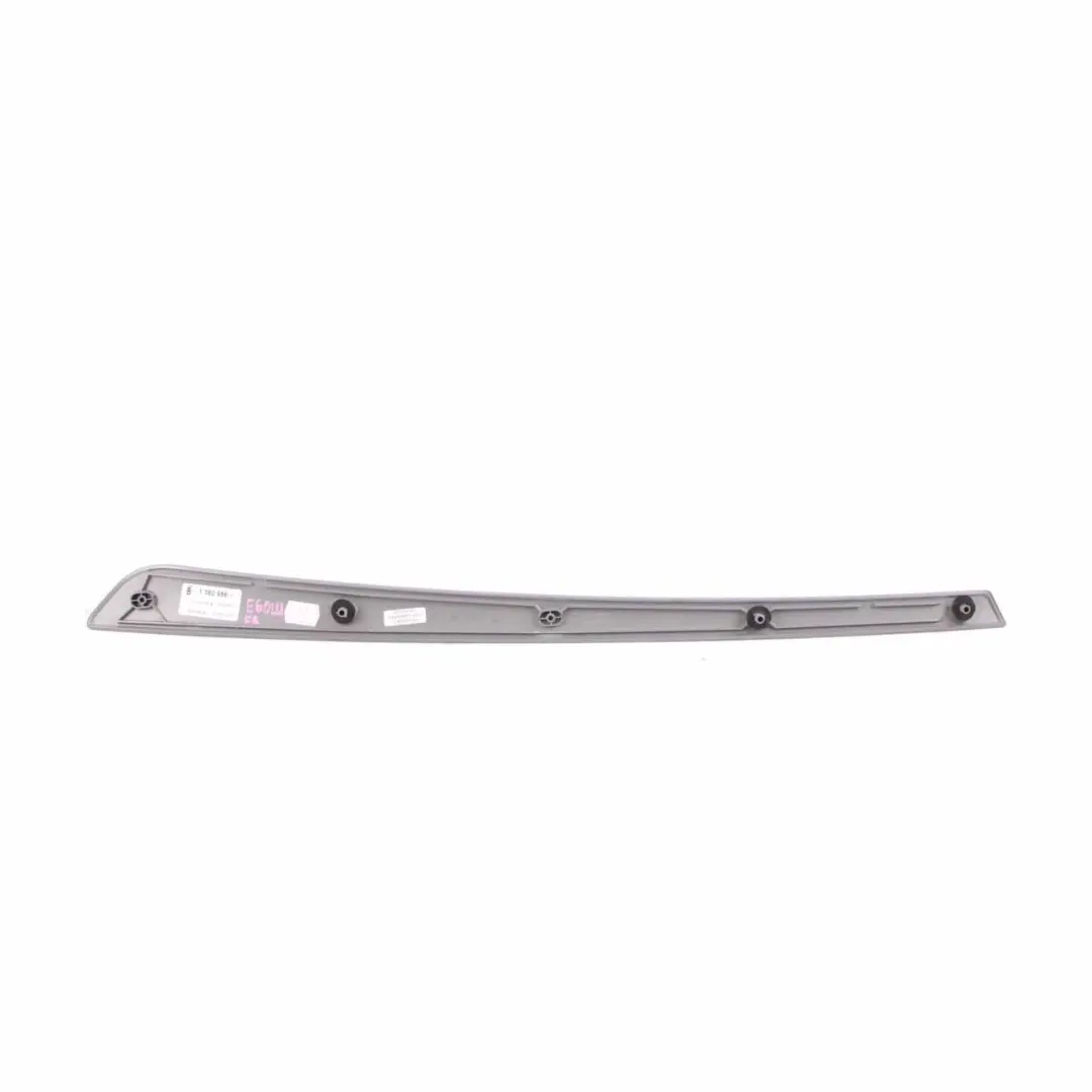 BMW E60 LCI Door Trim Decor Strip Cover Front Right O/S Spacegrau Grey 1380956