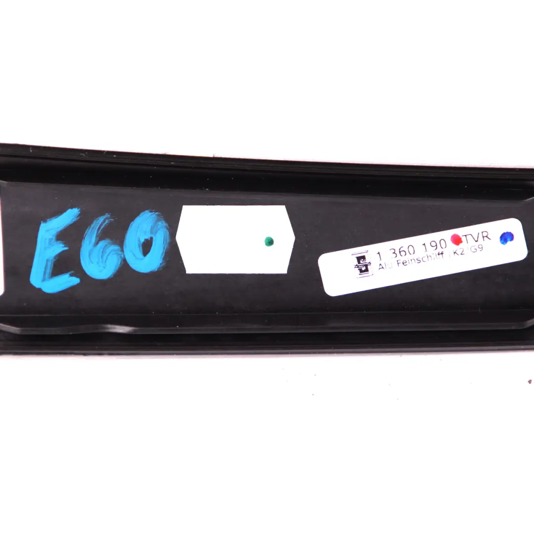 BMW 5 Series E60 E61 LCI Decorative Strip Trim Door Front Right O/S Alu 1360190