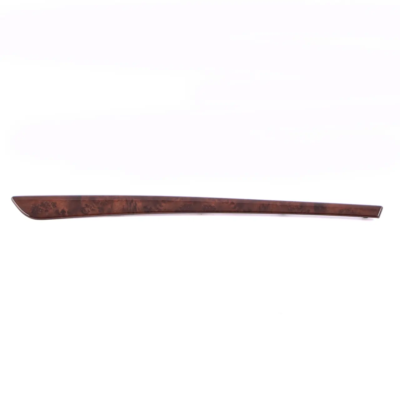 BMW 5 Series E60 E61 LCI Decor Strip Trim Door Front Right O/S Poplar Wood Dark