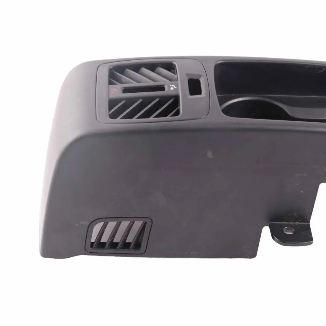 BMW X5 E70 Centre Console Rear 3rd Seat Row Cup Holder Trim Black 6983898