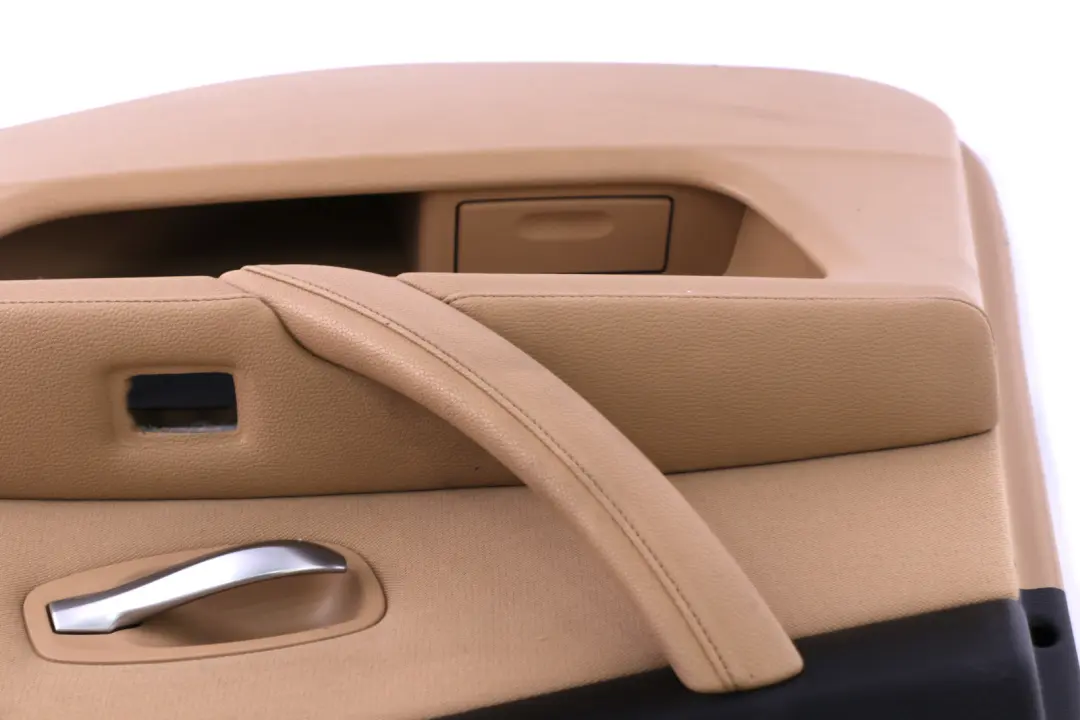 BMW 5 Series E60 E61 LCI Rear Right O/S Door Card Lining Cloth Panel Beige