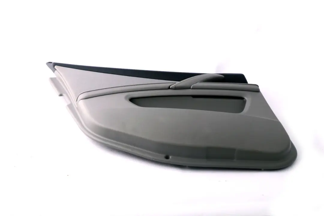 BMW 5 Series E60 E61 LCI Rear Left Door N/S Card Trim Panel Grey Cloth