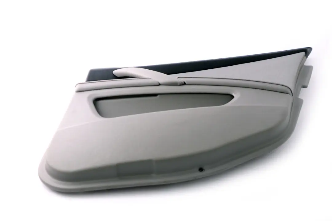 BMW 5 Series E60 E61 LCI Rear Right Door O/S Card Trim Panel Grey Cloth