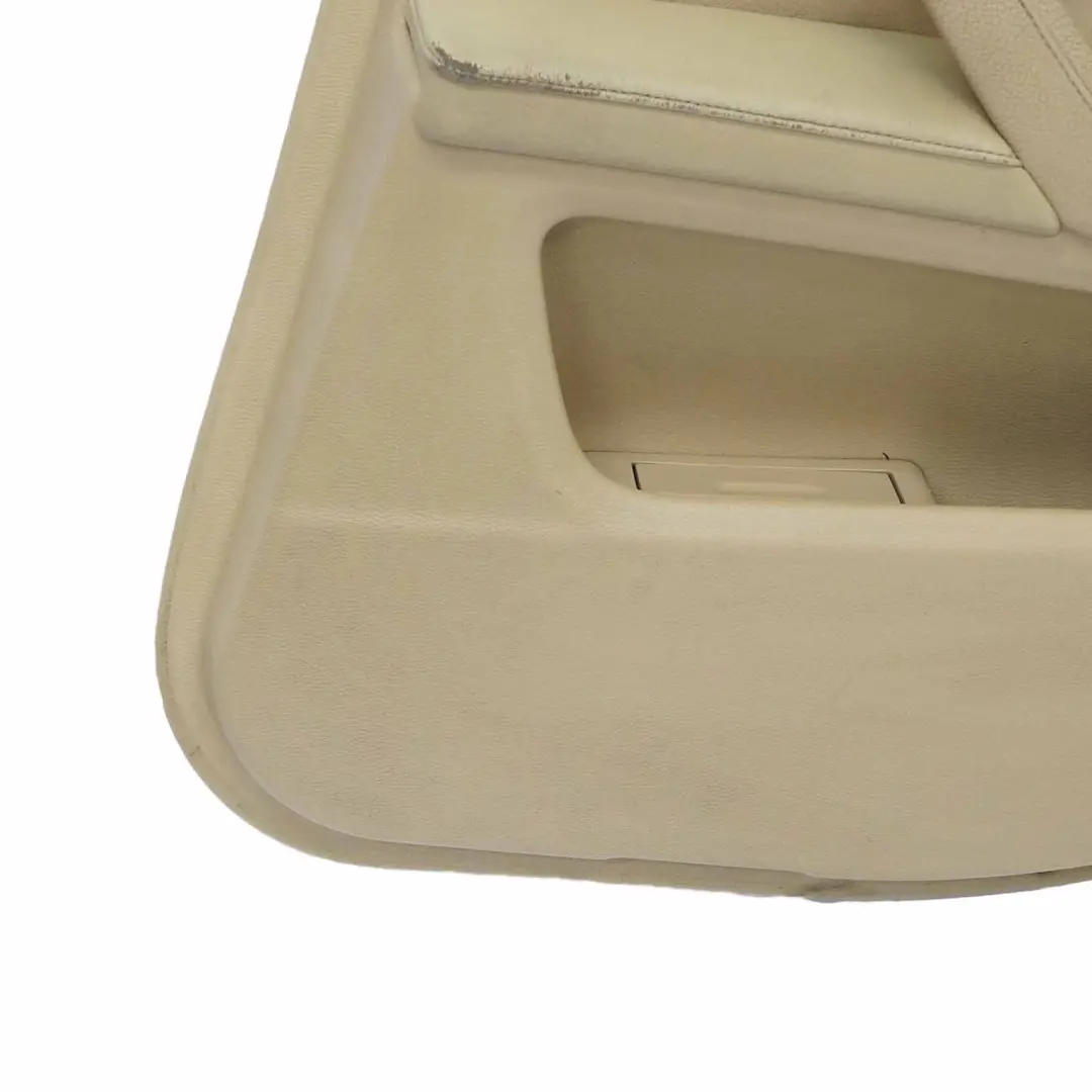 Door Card BMW E60 E61 LCI Rear Right O/S Door Interior Trim Panel Beige Leather