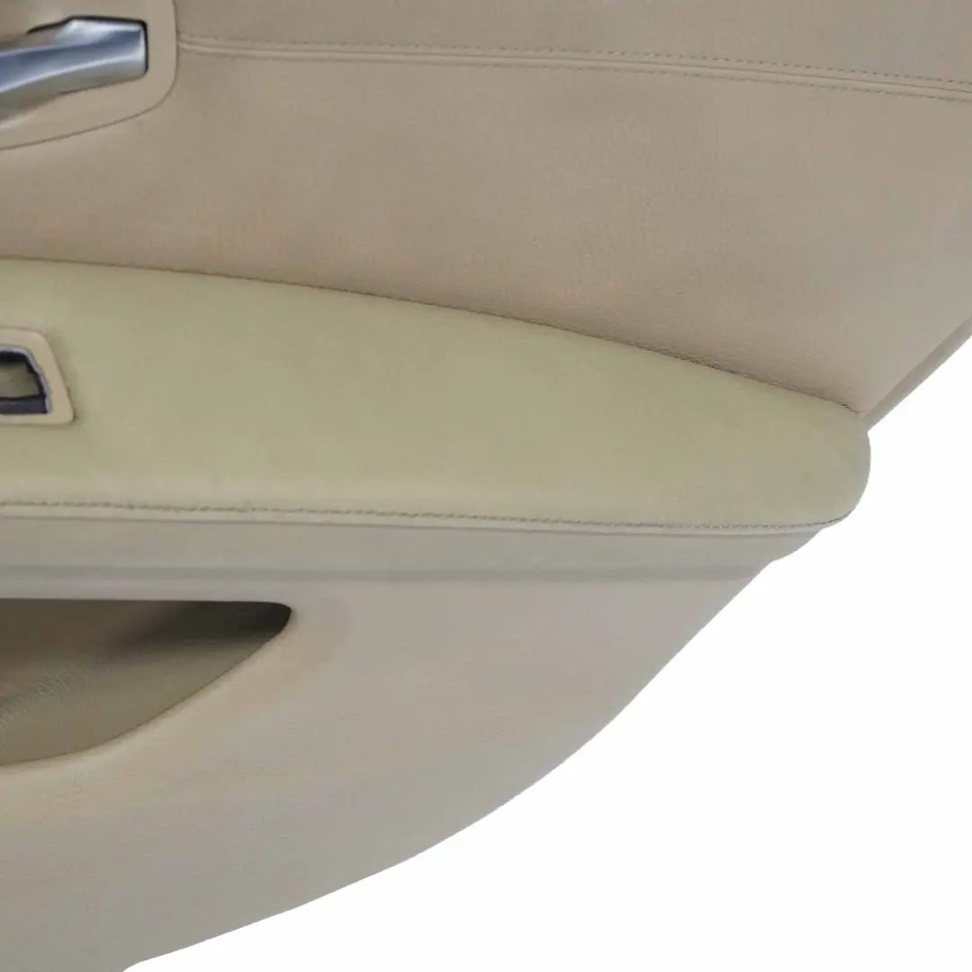 Door Card BMW E60 E61 LCI Rear Right O/S Door Interior Trim Panel Beige Leather