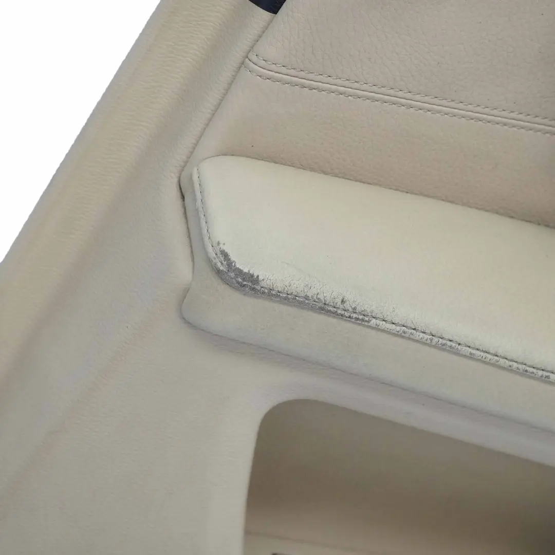 Door Card BMW E60 E61 LCI Rear Right O/S Door Interior Trim Panel Beige Leather