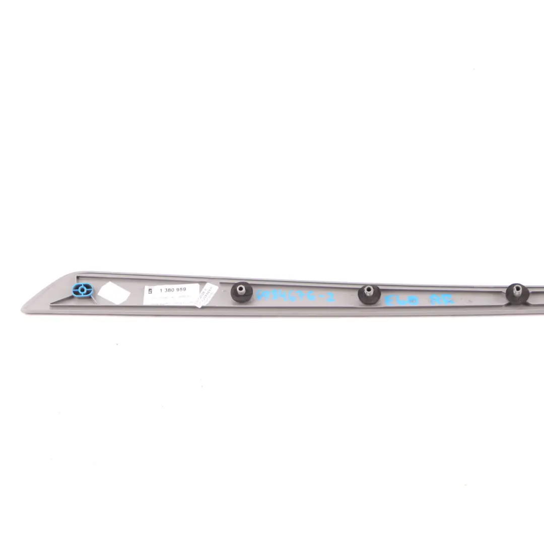 Trim Door BMW E60 E61 LCI 3 Decor Strip Cover Rear Right Spacegrau Grey 6984676