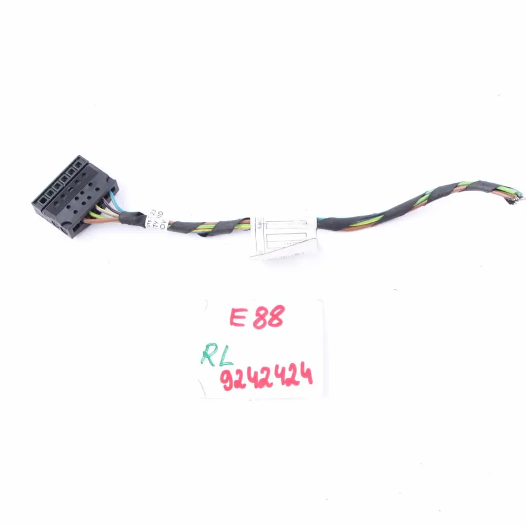 BMW E82 E88 Coupe Cabrio Taillight Right Left N/O/S Plug Socket Wiring 6984754