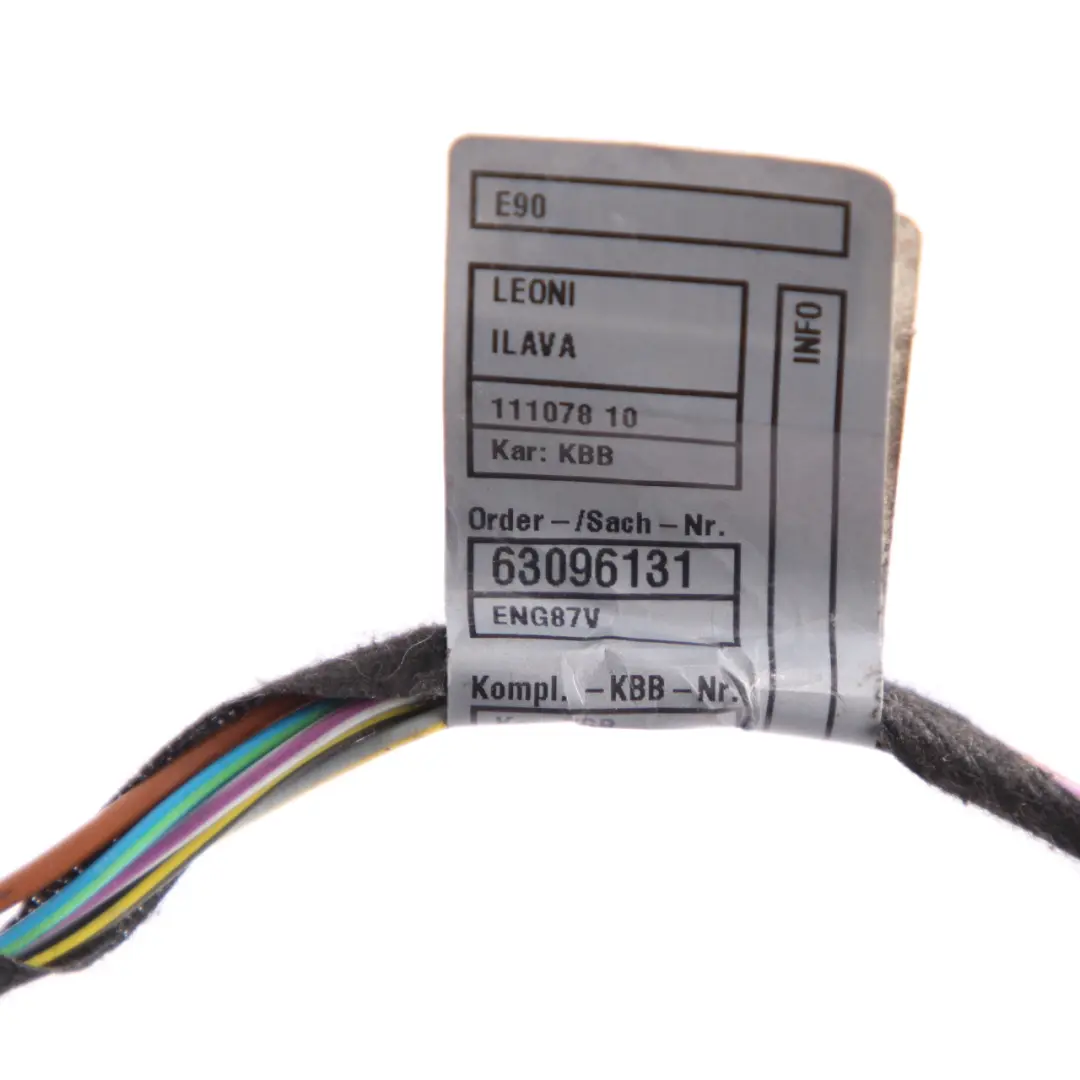 BMW E90 E91 Wire Cable Plug Wiring Socket Rear Lamp Light Left N/S 6984754