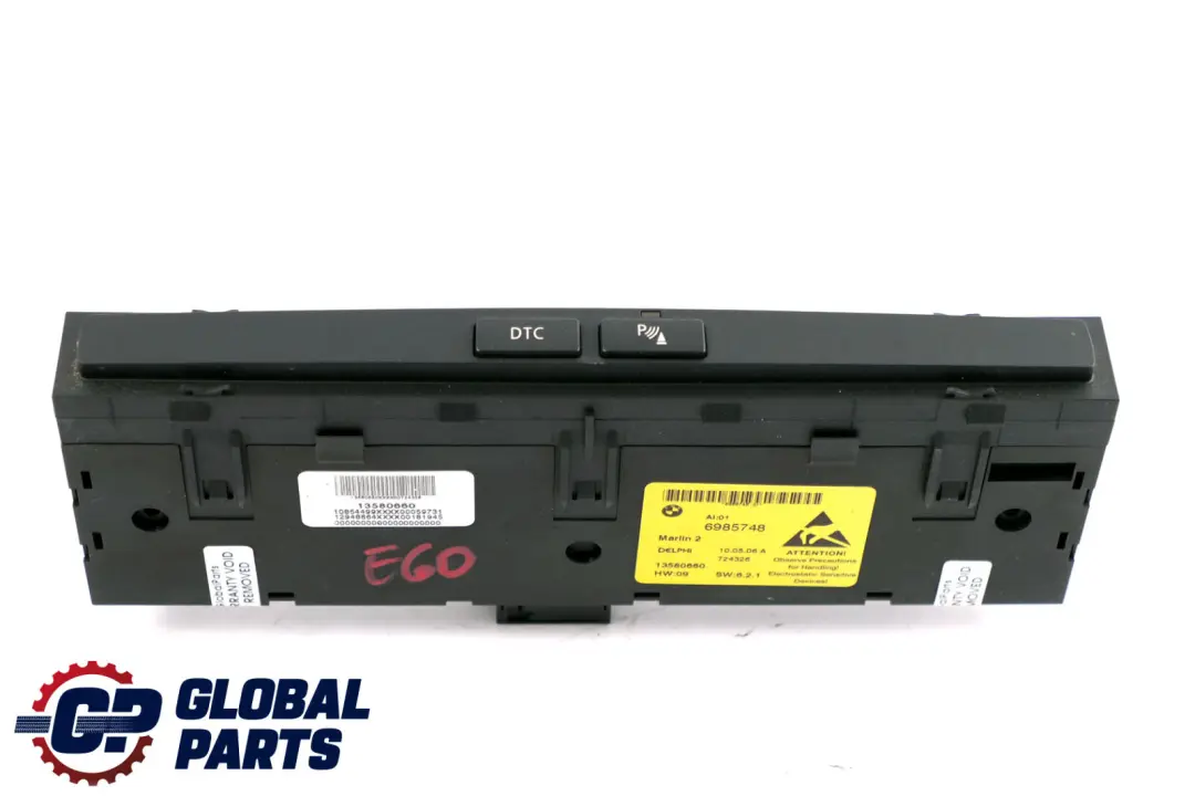 BMW E60 E61 Consola Central Interruptor Centro DTC PDC 6985748