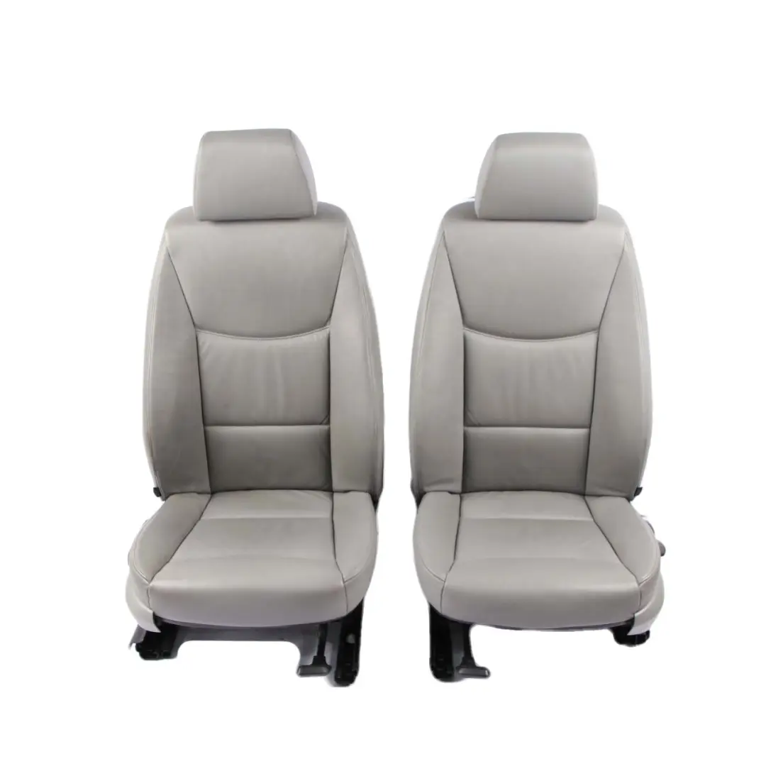 Seats BMW E91 Grey Leather Interior Front Rear Seat with Door Cards