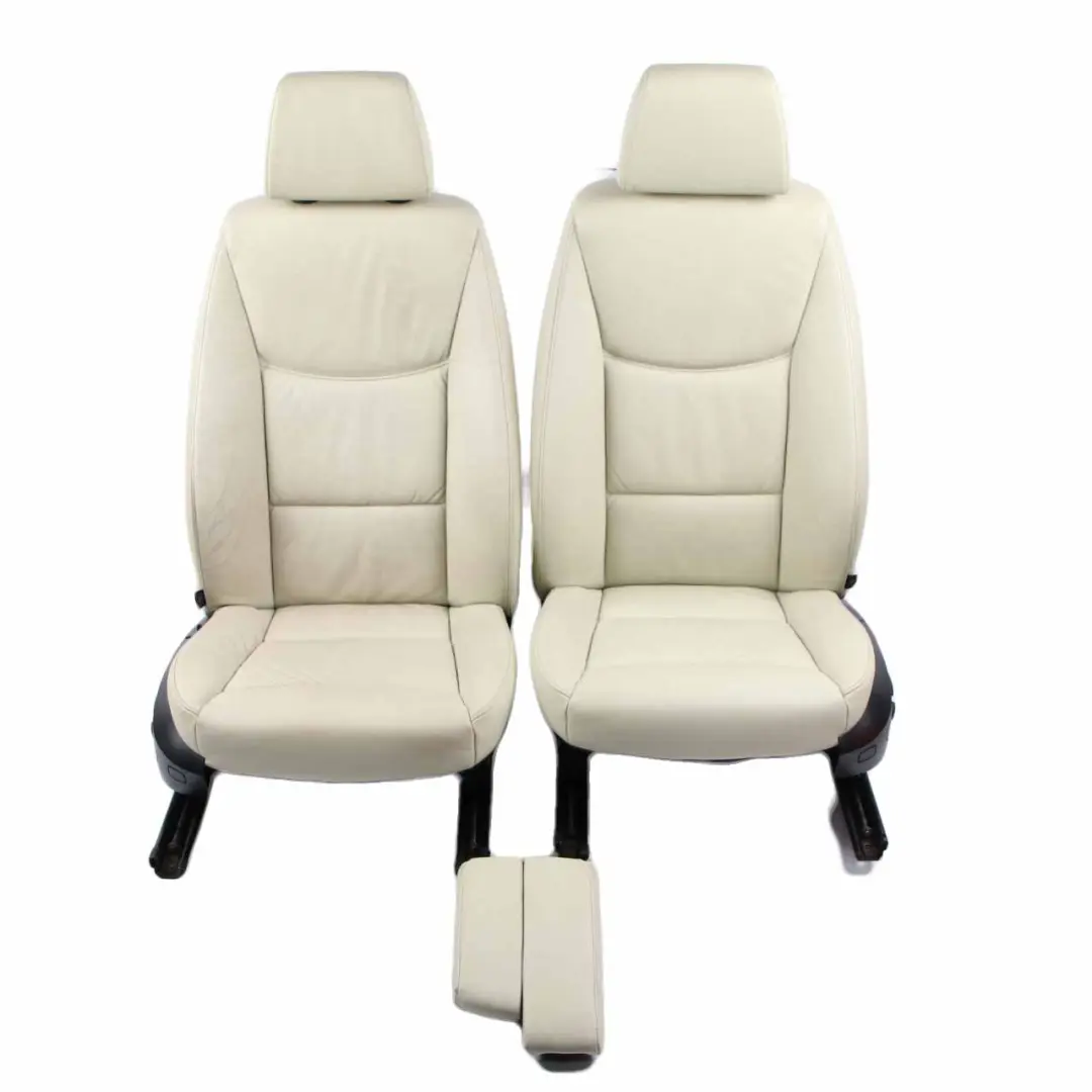 Seats BMW E90 Saloon Heated Lemon Leather Front Rear Seat Memory Door Cards