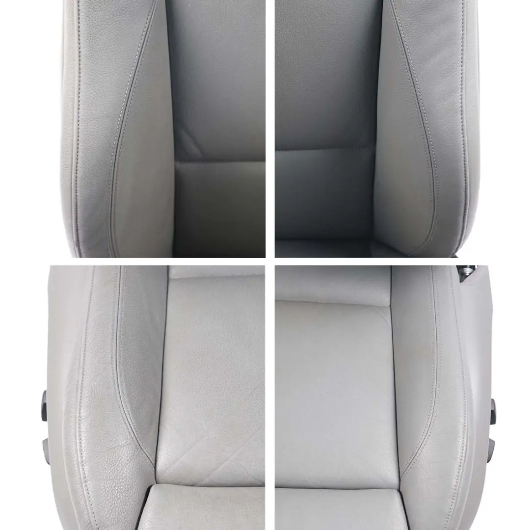 BMW E90 Seats Leather M Sport Grey Seats Front Rear Seat Set with Door Cards