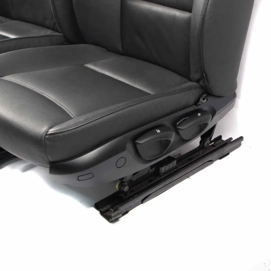 Leather Seats BMW E91 Touring Black Dakota Interior Front Rear Seat