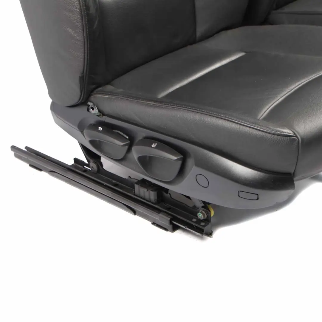 Leather Seats BMW E91 Touring Black Dakota Interior Front Rear Seat