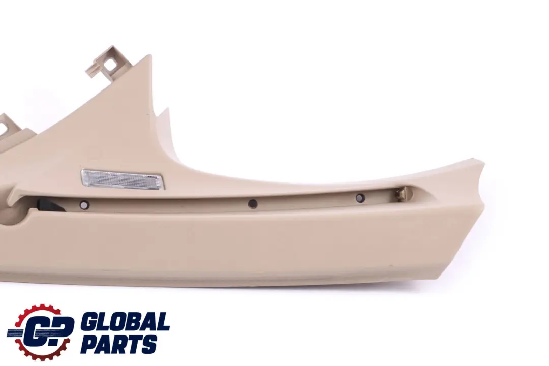 BMW 5 Series E61 Trim Panel Column Cover Rear Right O/S Cremebeige 7049904