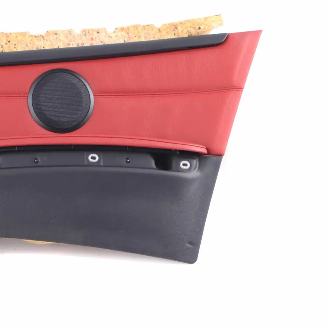 Lateral Trim Panel BMW E93 Cabrio Rear Right O/S Trim Lining Leather Coral Red