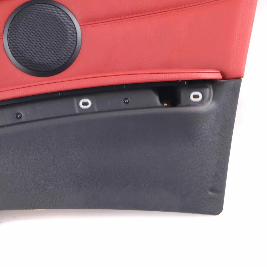 Lateral Trim Panel BMW E93 Cabrio Rear Right O/S Trim Lining Leather Coral Red