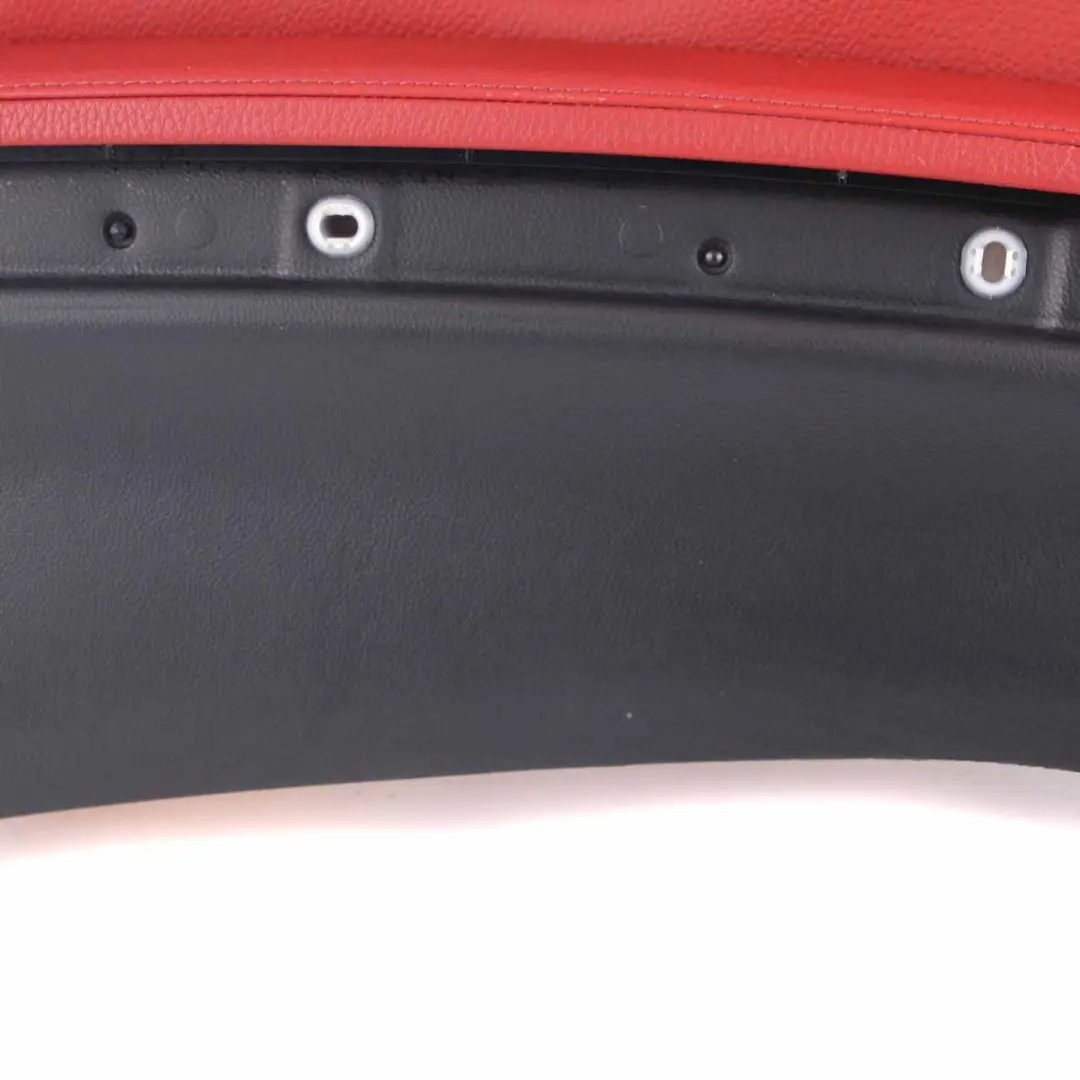Lateral Trim Panel BMW E93 Cabrio Rear Left N/S Trim Lining Leather Coral Red