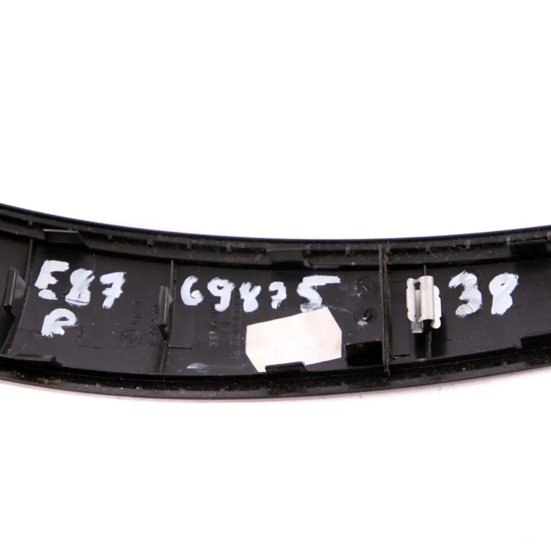 BMW 1 Series E81 E82 E87 LCI Right Door Cover Handle Trim Strip O/S High Gloss
