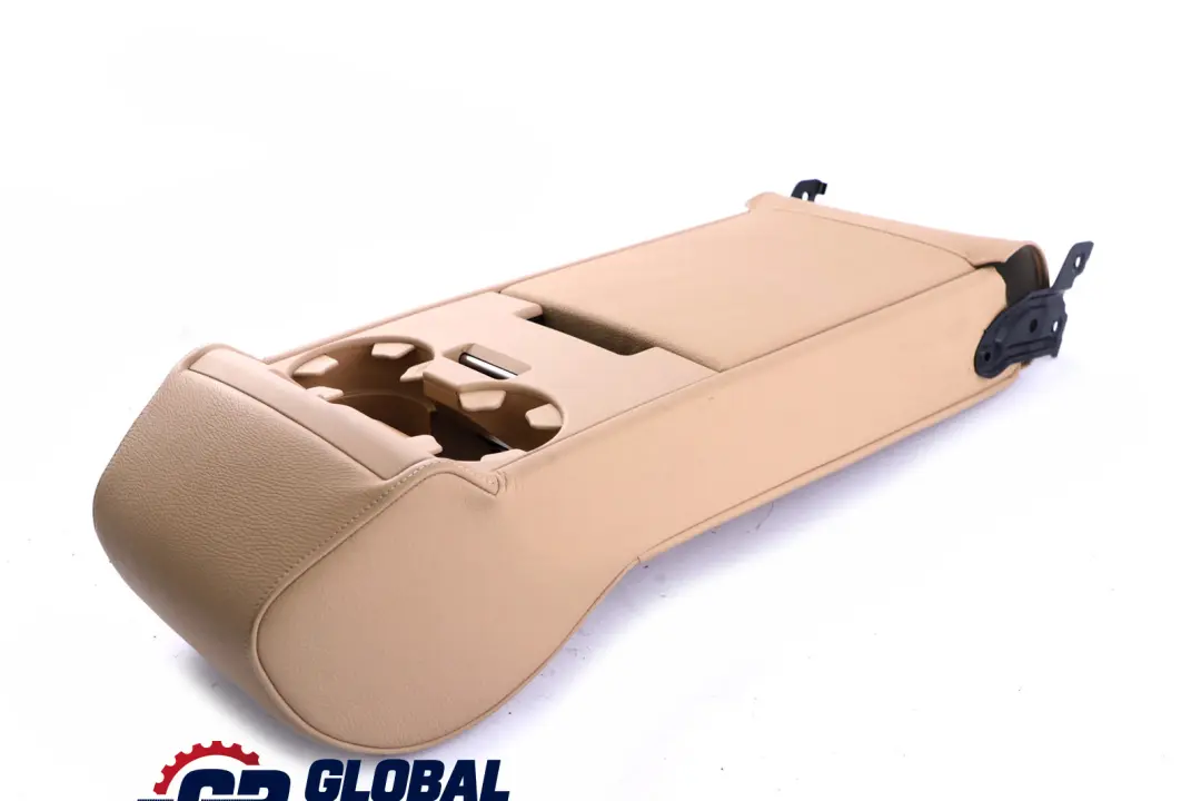 BMW 5 Series E60 Rear Seat Centre Armrest Shelf Cup Holder Dakota Beige