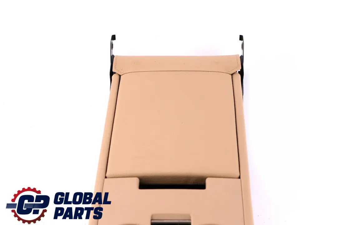 BMW 5 Series E60 Rear Seat Centre Armrest Shelf Cup Holder Dakota Beige