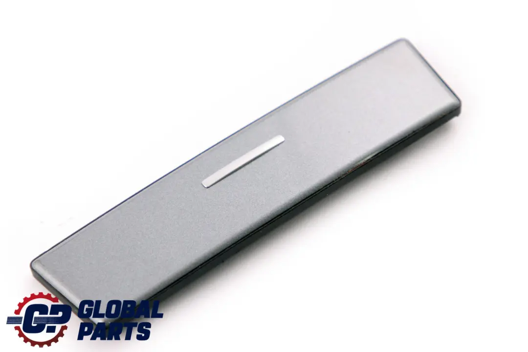 BMW 5 Series E60 E61 LCI Decor Cover Ashtray Trim High Gloss Grau Grey 9156029