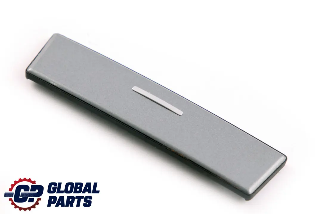 BMW 5 Series E60 E61 LCI Decor Cover Ashtray Trim High Gloss Grau Grey 9156029