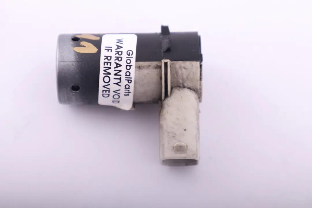 BMW E60 E61 Parachoques trasero PDC Sensor ultrasonico Silbergrau Gris Plata