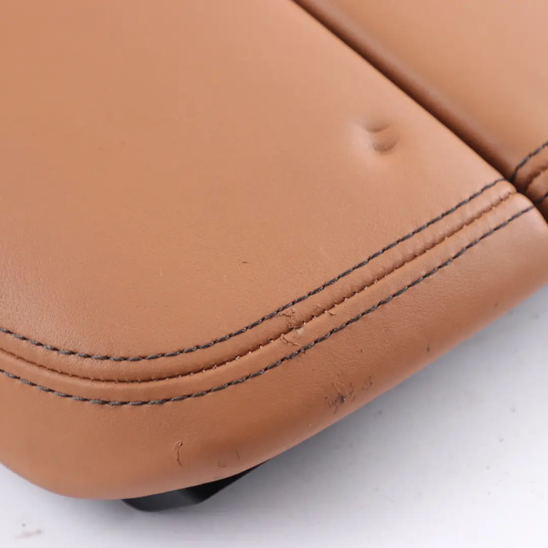 BMW G11 Front Middle Armrest Centre Console Arm Rest Cover Leather Nappa Cognac