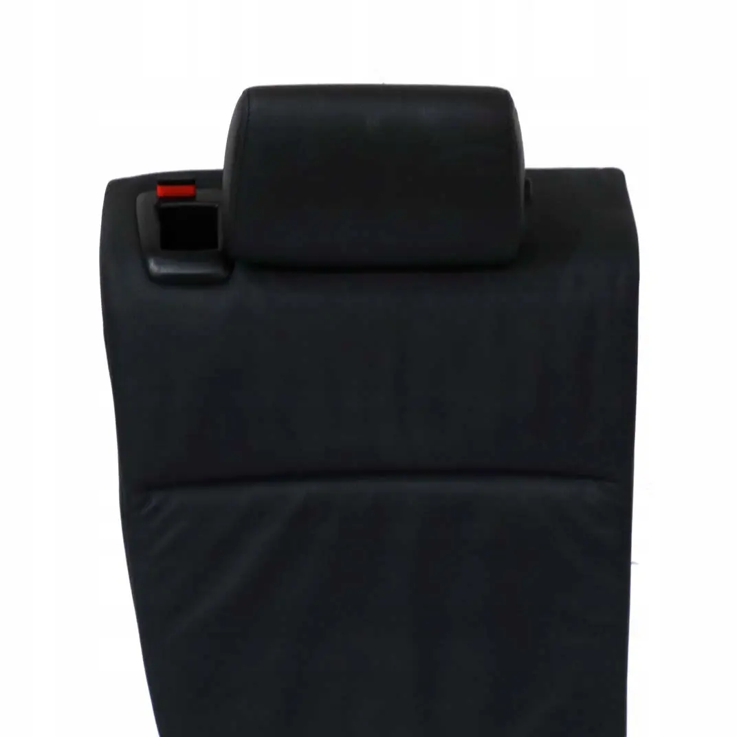 BMW 1 E87 LCI Rear Seat Cover Leather Backrest Right O/S Boston Black