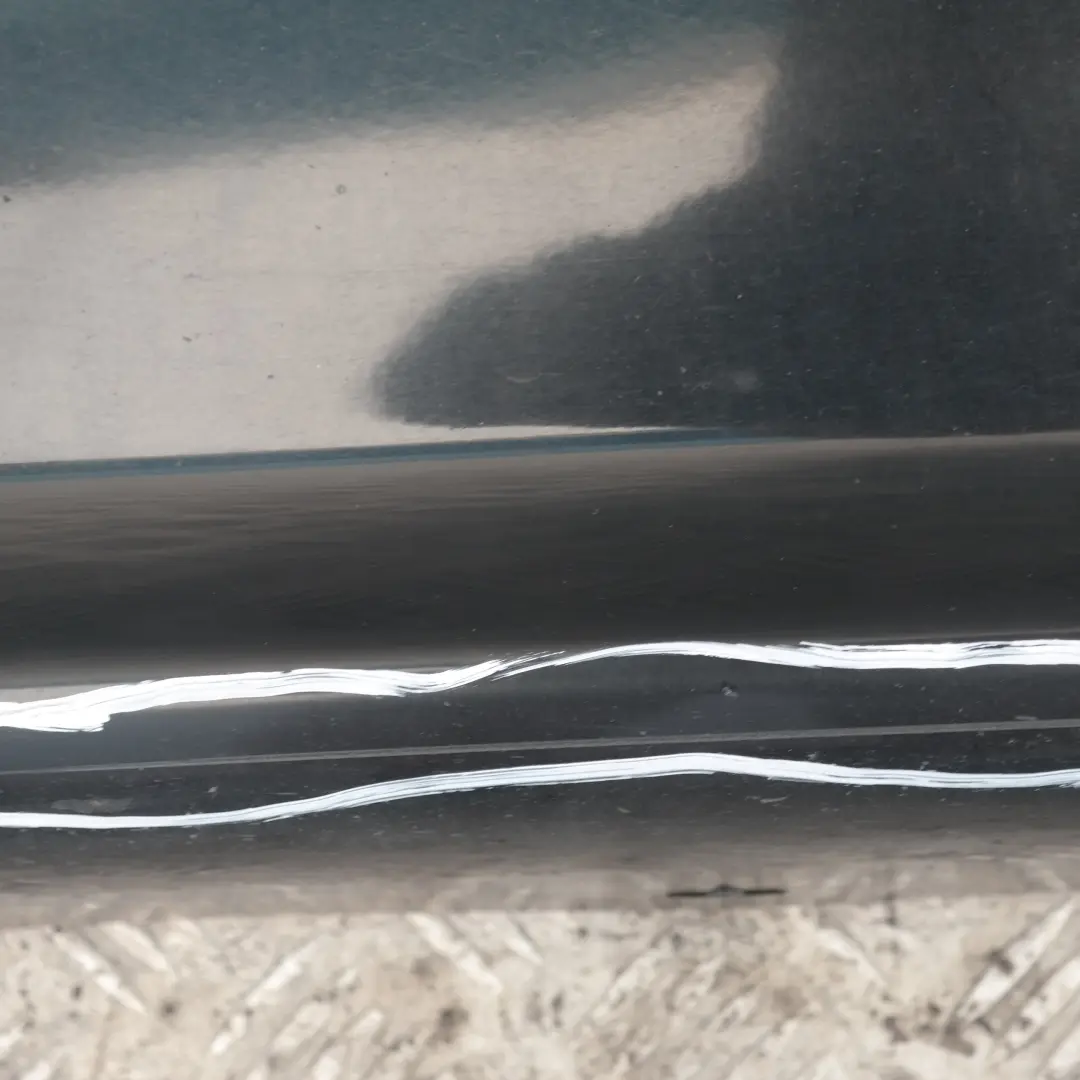 BMW 11 E87 Sill Strip Faldón Lateral Derecho Negro 2 Schwarz II - 668