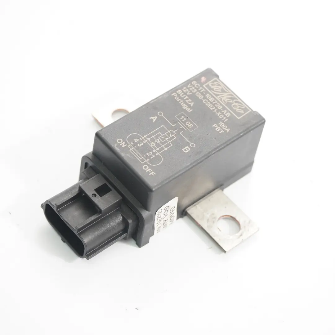 Ford Transit Mk7 Battery Crash Disconnection Control Relay 6C1T-10B728-AB