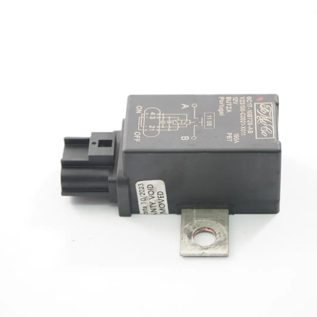 Ford Transit Mk7 Battery Crash Disconnection Control Relay 6C1T-10B728-AB