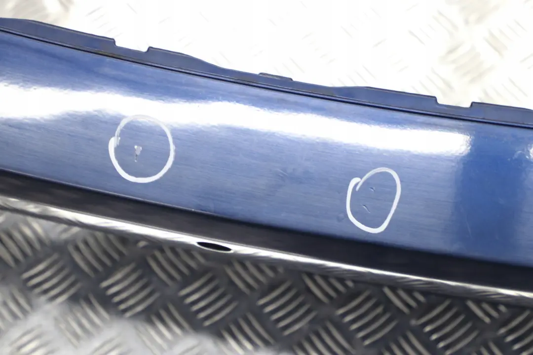 BMW 5 Series E61 Touring Rear Bumper Trim Panel PDC Mysticblau Blue Metallic