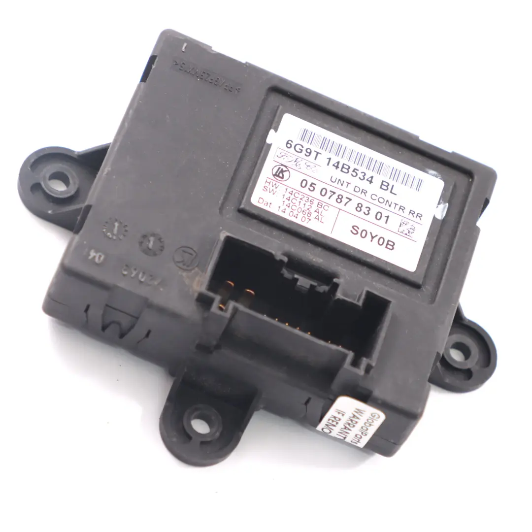 Módulo Land Rover Freelander 2 ECU Módulo control bloqueo puertas 6G9T-14B534-BL