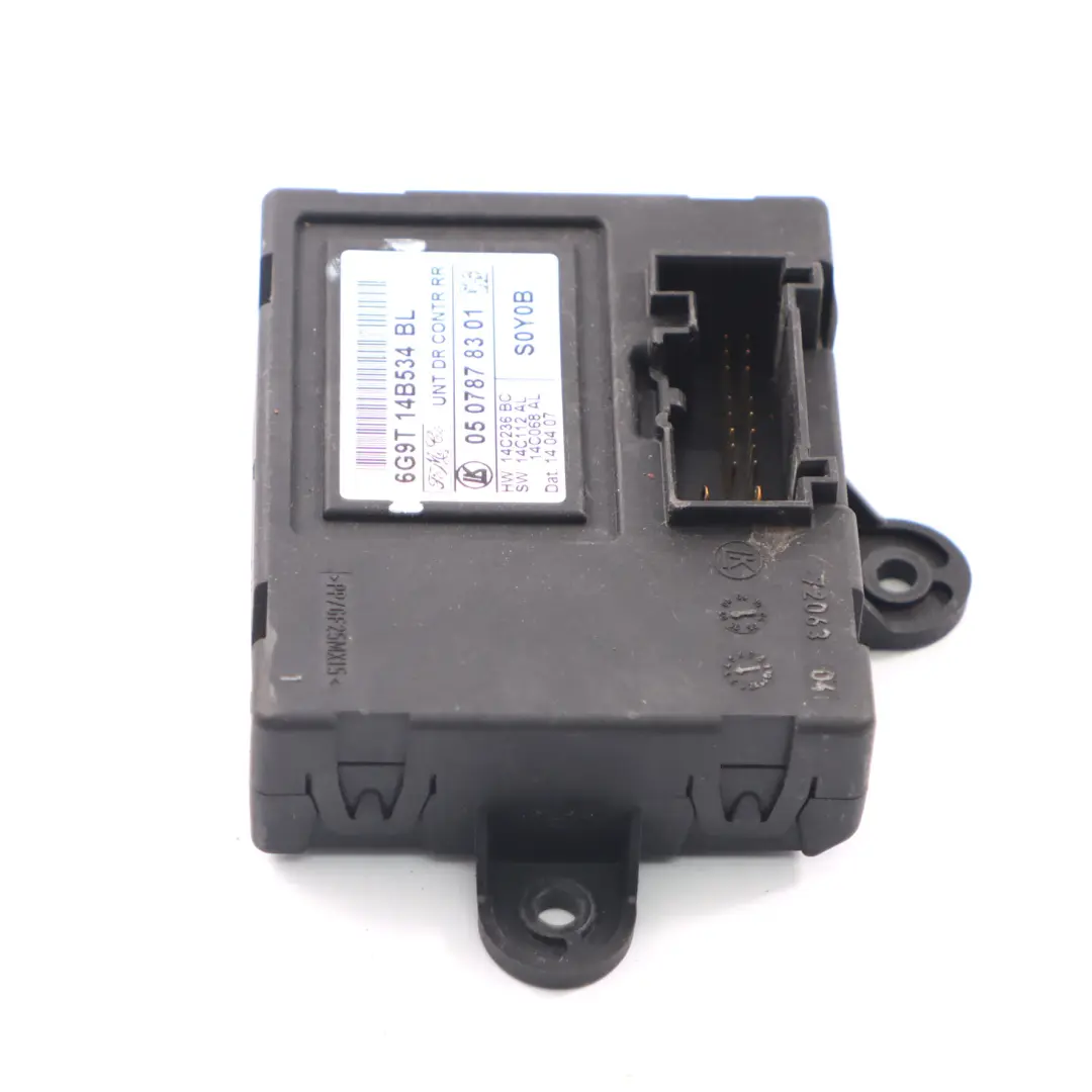 Módulo Land Rover Freelander 2 ECU Módulo control bloqueo puertas 6G9T-14B534-BL