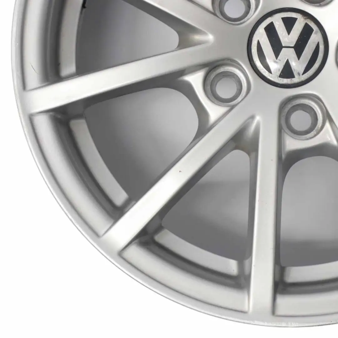 VW Volkswagen Polo 9N Silver Wheel Alloy Rim 14" ET:35 5J 6Q0601025AC