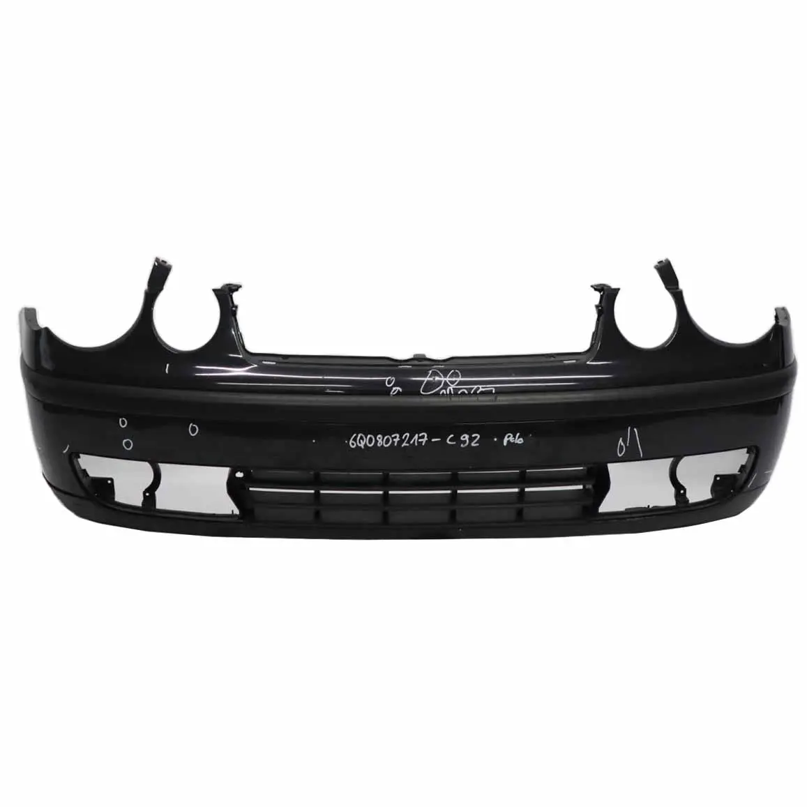 Front Bumper Volkswagen VW Polo 9N Mk4 Trim Cover Pre-facelift Black Magic LC9Z