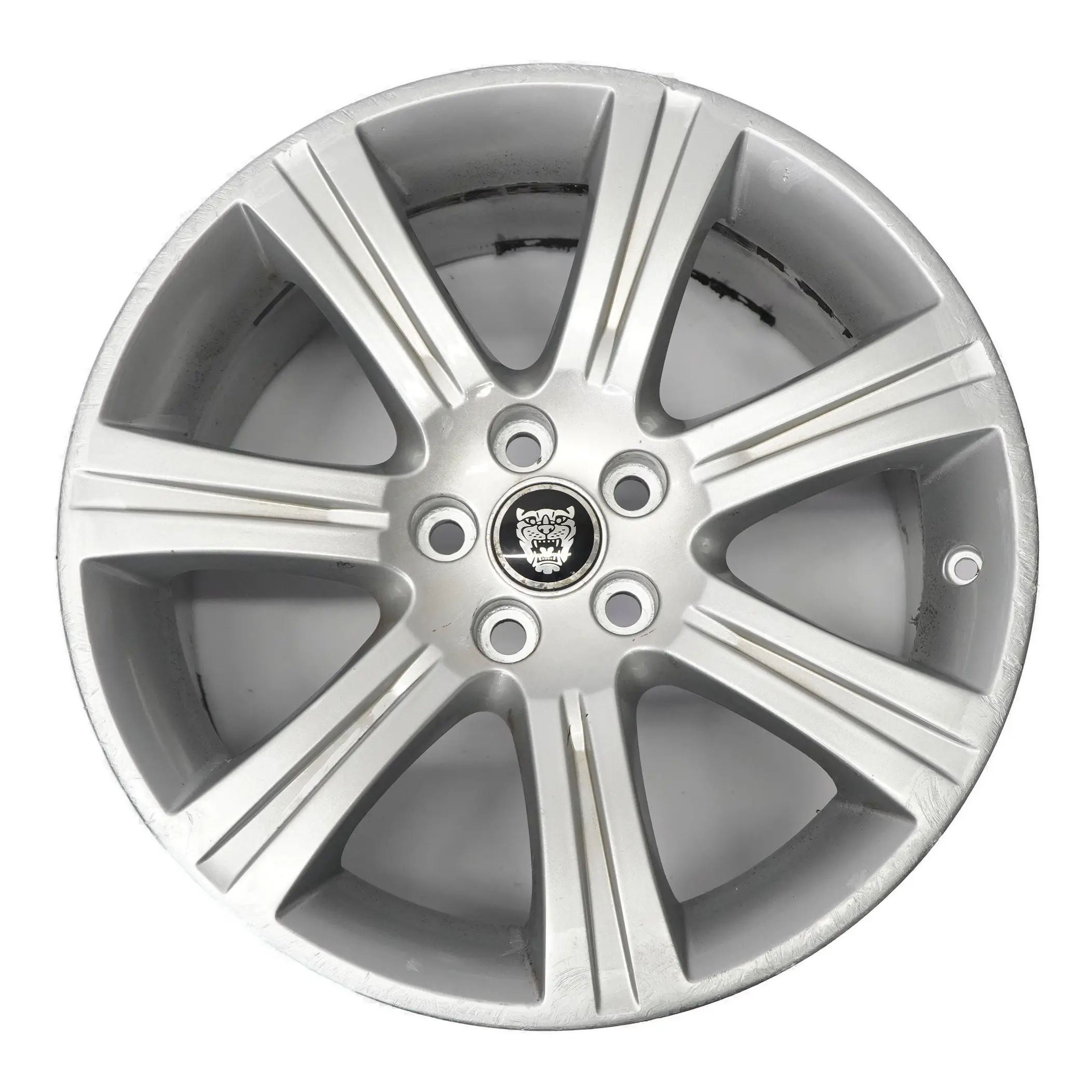 Jaguar XF X250 Silver Alloy Wheel Rim 18" 8.5J ET:49 6W831007AB