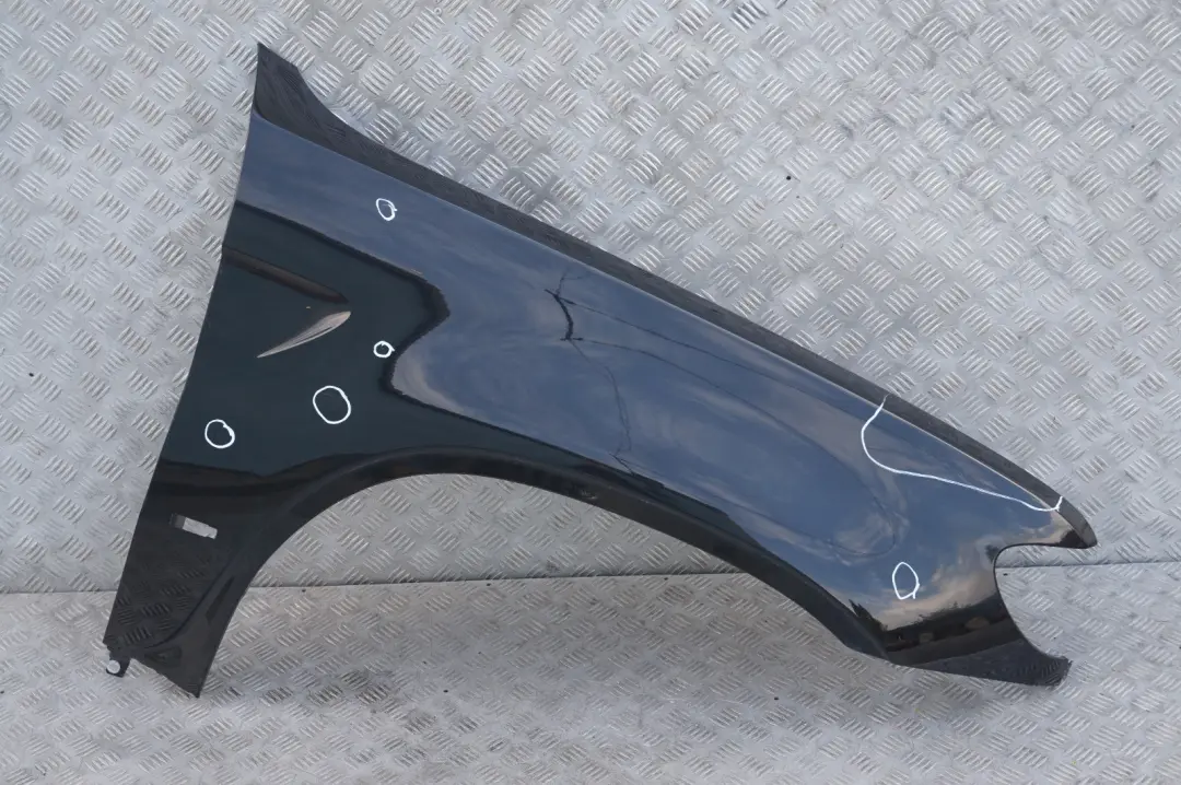 Side Panel Wing Fender Front Right O/S Schwarz 2 Black - 668 BMW X5 SERIES E53 - SKU 7000386-SCH - Part number 7000386