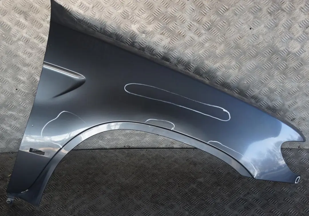 BMW X5 E53 1 Side Panel Wing Fender Front Right O/S Stahlgrau Steel Grey - 400