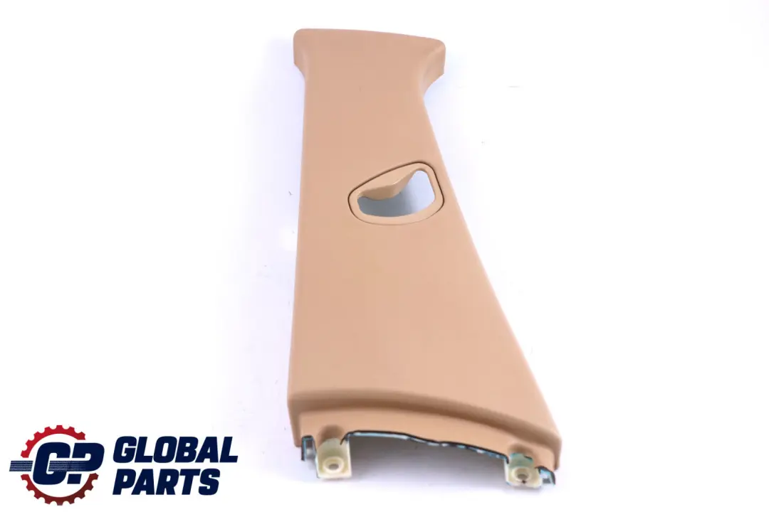 BMW E65 Cubierta Columna Centro Superior Izquierda  B Pilar Trim Cover Beige