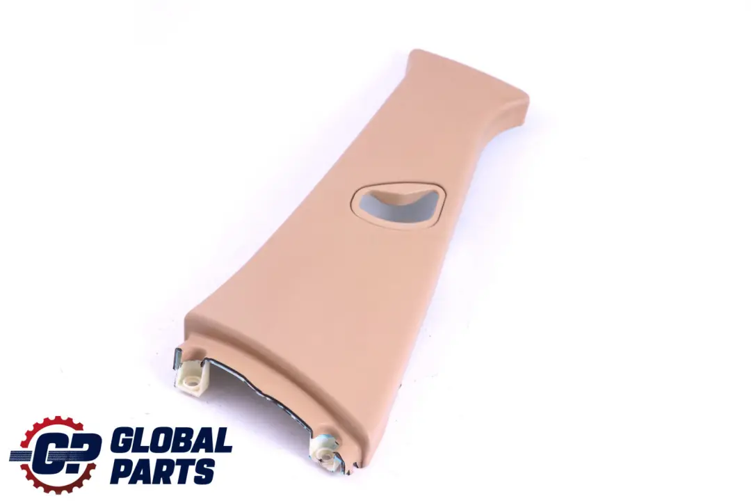 BMW E65 Cubierta Columna Centro Superior Izquierda  B Pilar Trim Cover Beige