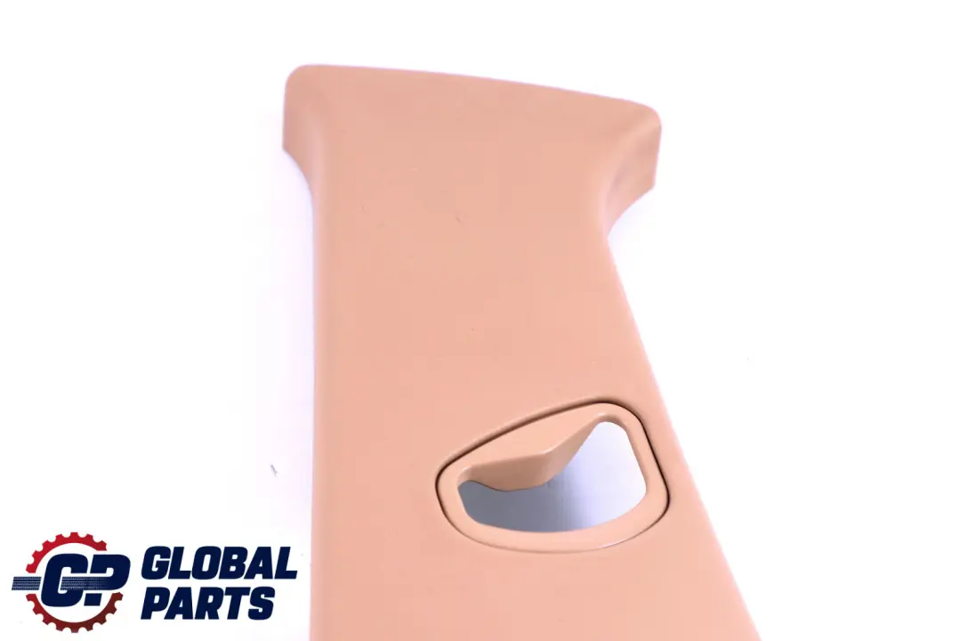 BMW E65 Cubierta Columna Centro Superior Izquierda  B Pilar Trim Cover Beige