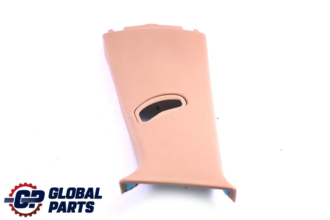 BMW E65 Cubierta Columna Centro Superior Izquierda  B Pilar Trim Cover Beige