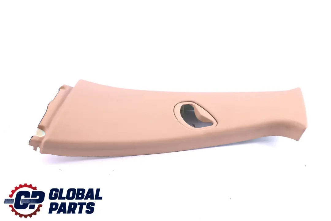 BMW E65 Cubierta Columna Centro Superior Izquierda  B Pilar Trim Cover Beige