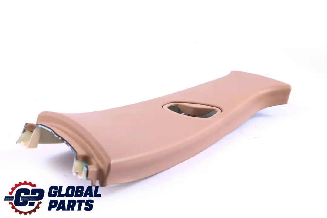 BMW E65 Cubierta Columna Centro Superior Izquierda  B Pilar Trim Cover Beige