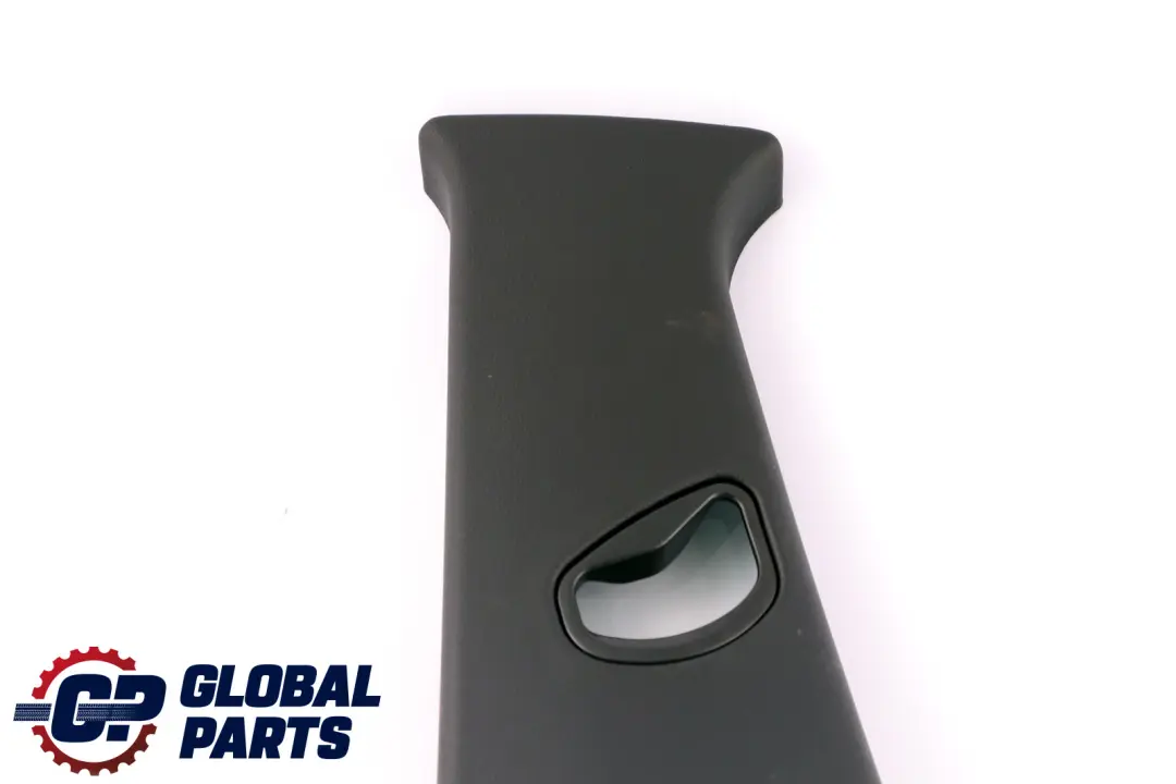 BMW E65 E66 Cubierta Columna Centro Superior B-Pilar Trim Izquierda Negro