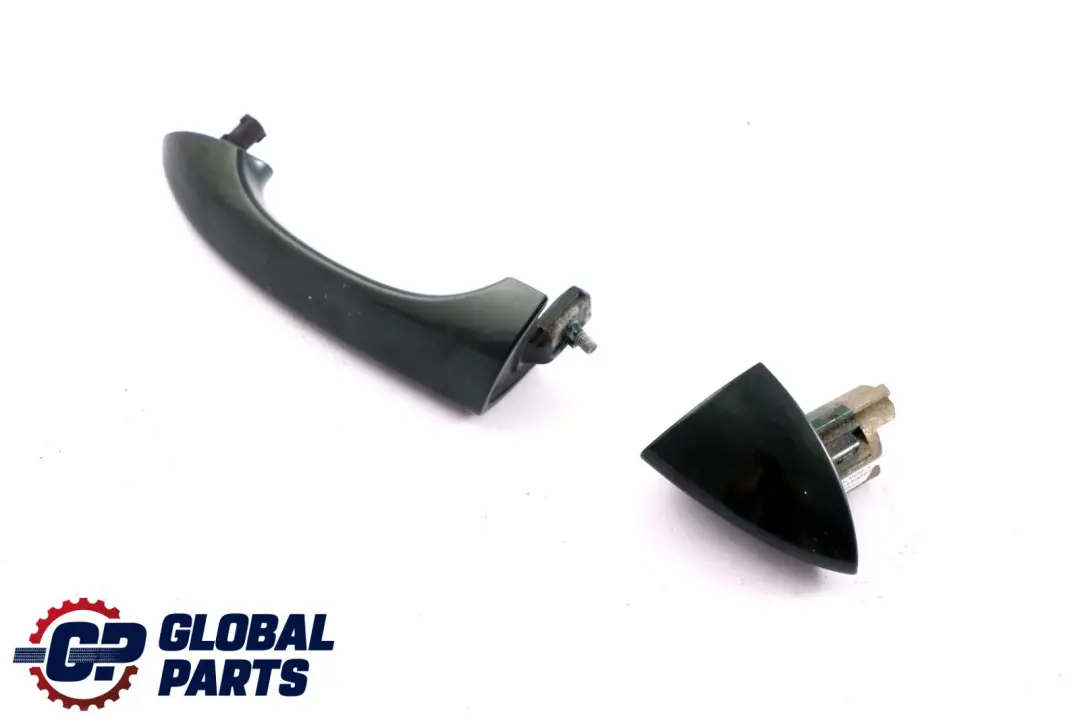 BMW X5 Series E53 Front Rear Left Grab Handle Cover N/S Oxfordgruen Green 430